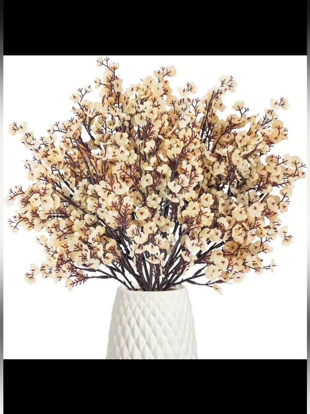 Cream Baby’s Breath Artificial Floral Stem Set NEW 🏷️